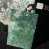 Moss Agate Peace Pendant: Verdant Landscape