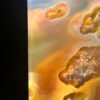 Aurora Vein Agate Serene Peace Pendant