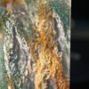 Agate Peace Pendant: Fantasy Landscape