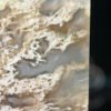 Golden Filigree Cloud - like Agate Peace Pendant